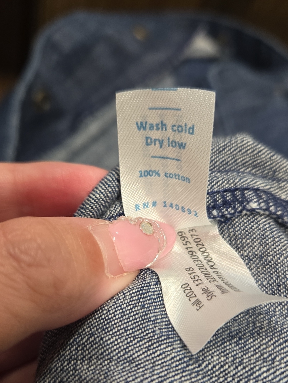 Marine Layer Embroidered Cropped Jacket in Indigo Stars Blue White-Size Small - Picture 13 of 15